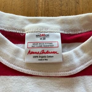Hanna Andersson Long John Pajamas In Organic Cotton